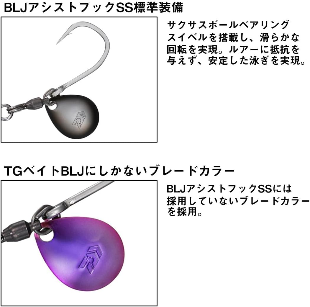 Daiwa Tungsten Jig TG Bait BLJ (Blade Jigging) 1.1 - 3.5 oz (30 - 100 g), Various