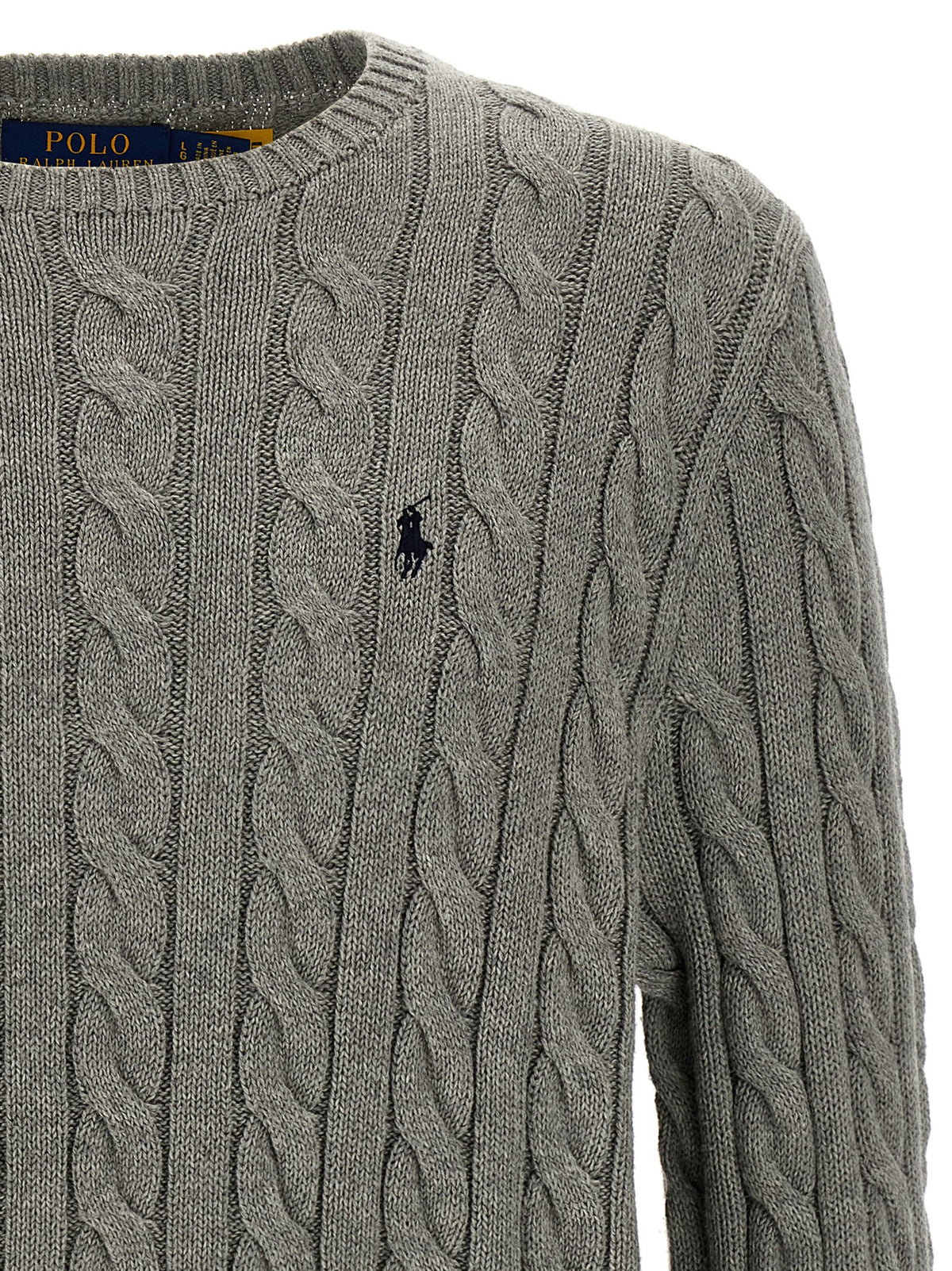 Polo ポロラルフローレンコットン編組セーター - Image 4