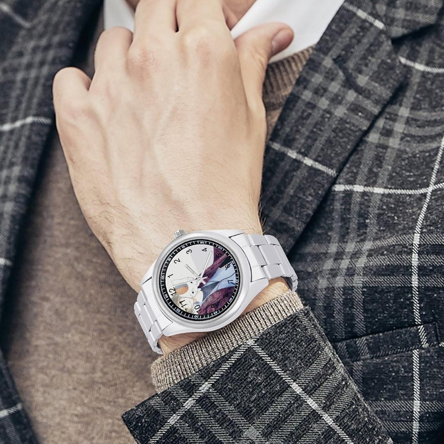 Natsume Book of Friends Wristwatch, Anime, Inexpensive, Wristwatch, Stylish, Simple, Fashion, Lightweight, Simple Dial, Easy to Read, School, Work, Gift, Women's Wristwatch, Men's Wristwatch, Anime