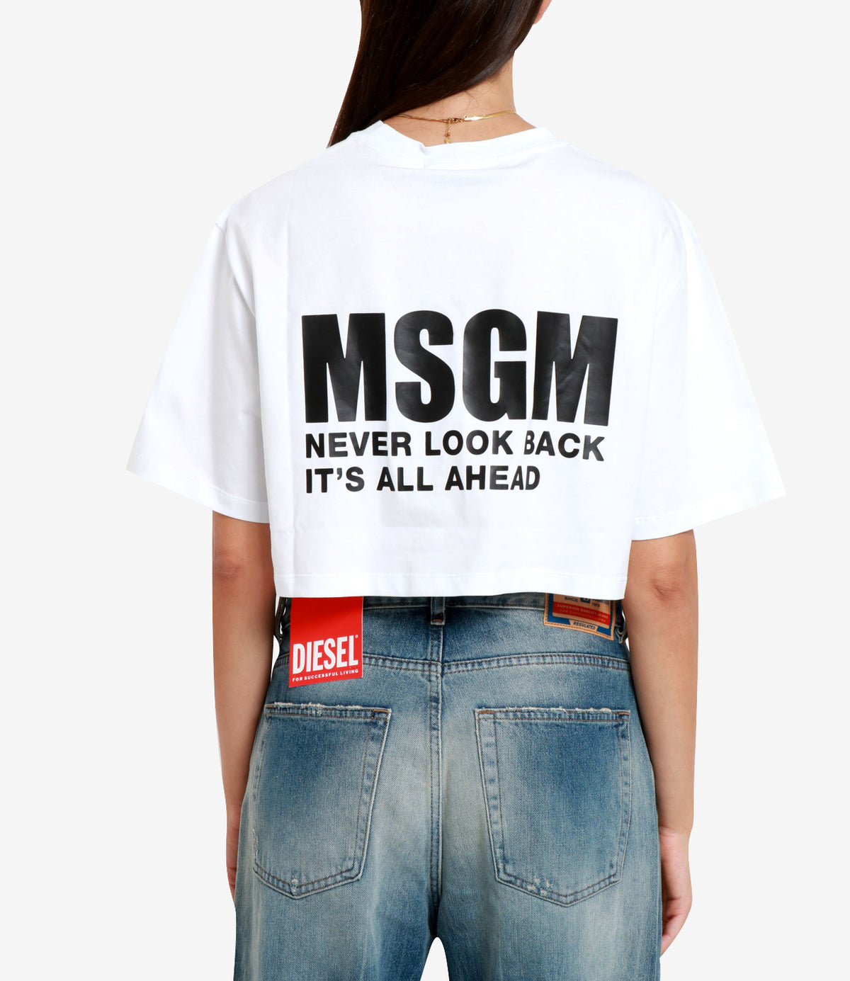 Msgm MSGM Tシャツとポロスホワイト - Image 4