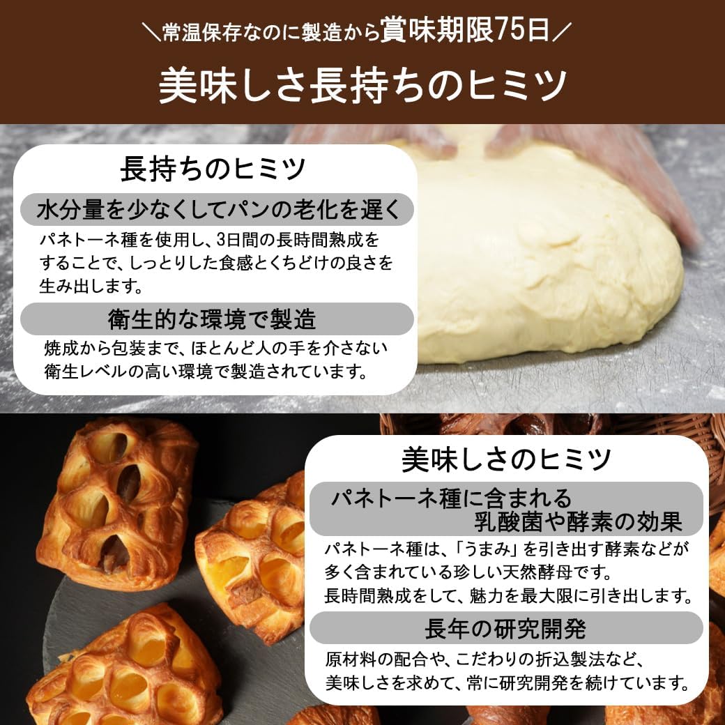 KOUBO Bread Assortment, Best Select, 30 Pieces, Shelf Life, 75 Days Long, Storage at Room Temperature, Individually Packaged, Emergency Food