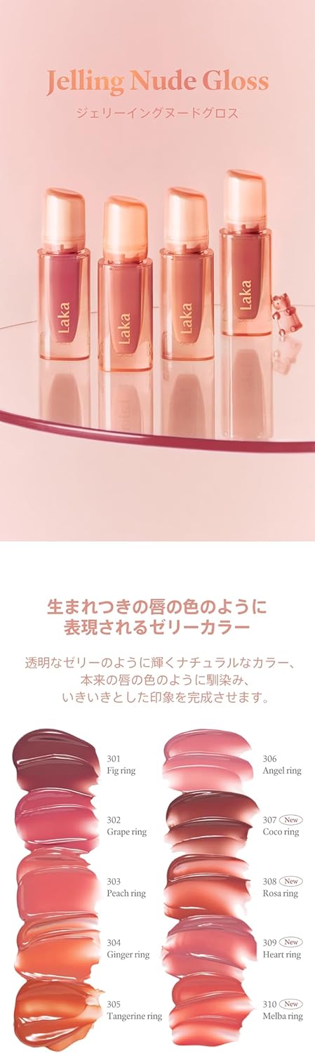 Laka Jelly Nude Gloss #302 Grape Ring