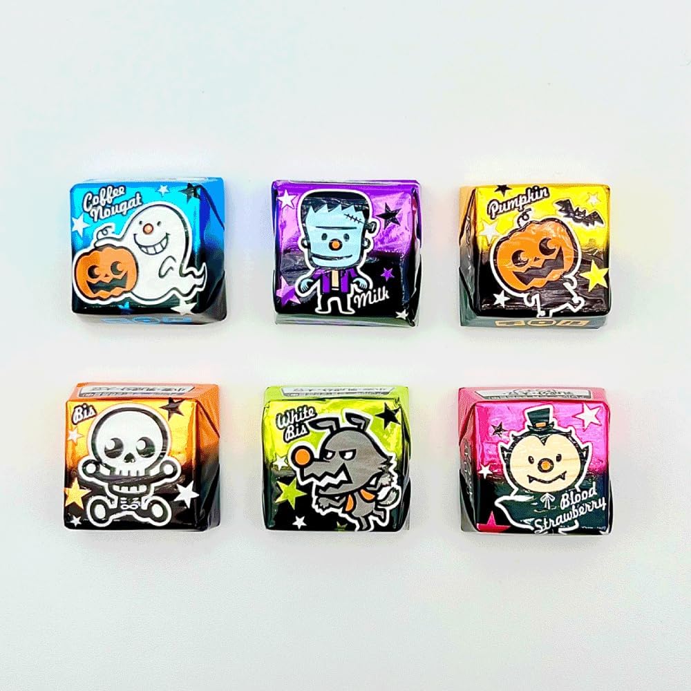 【クール便】チロルチョコ ハロウィン限定 個包装 80個セット 6種アソート 詰め合わせ プチギフト お菓子 プレゼント用に最適 DBOX