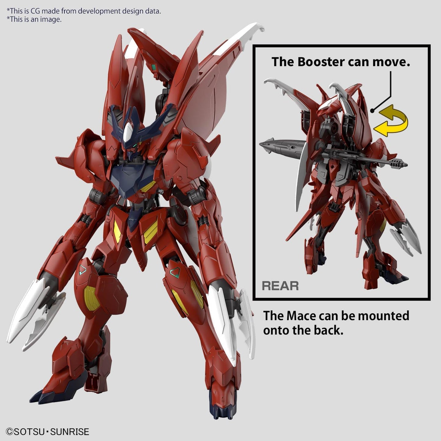 HG Gundam Build Metaverse, Gundam Amazing Barbatos Lupus, 1/144 Scale, Color-Coded Plastic Model