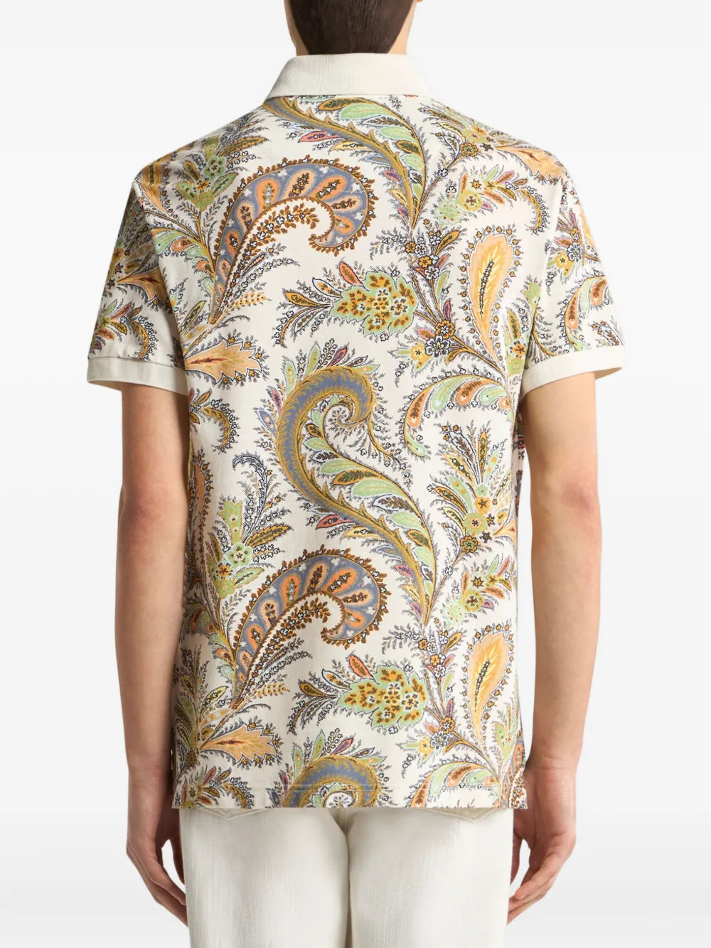 Etro Etro Paisley Print Polo - Image 4