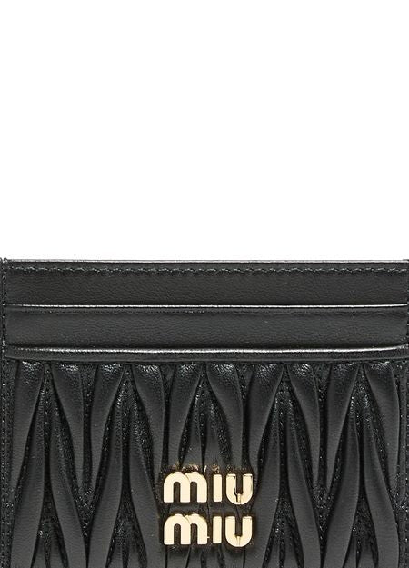 MIU MIU Quilted leather cardholder - Image 4
