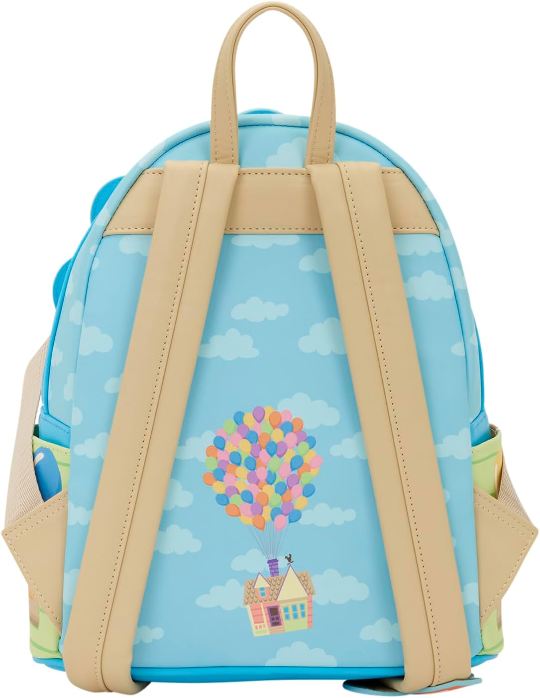Loungefly Disney: Pixar - Up - Dug - Carl & Russell - Mini mochila bordada - Ideal para niños y adultos - Bolsas coleccionables