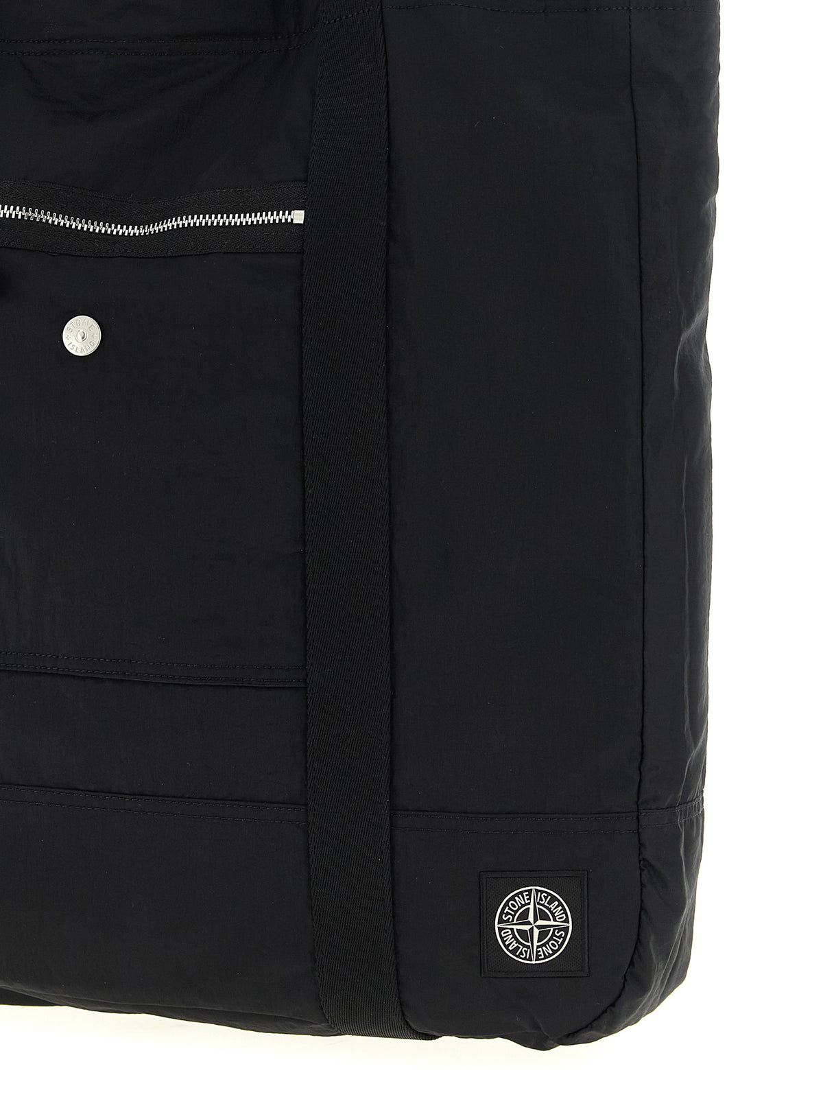 Stone Stone Island Logo Patch Shopping Bag - Image 4