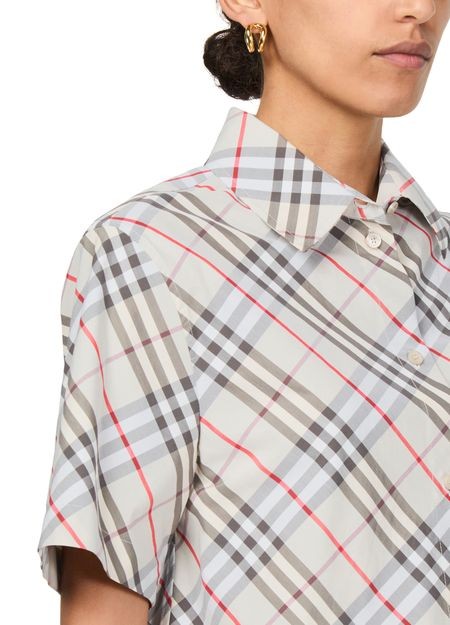 BURBERRY Check short shirt - Image 4