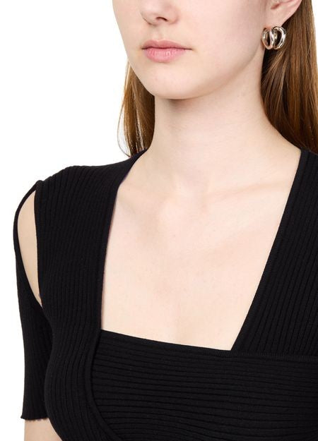 COURREGES Infinity rib knit sweater - Image 4