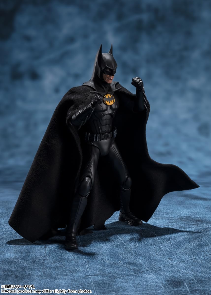 BANDAI SPIRITS S.H. Figuarts Batman (The Flash), Approx. 5.9 inches (150 mm), ABS & PVC & Fabric, Pre-painted Action Figure