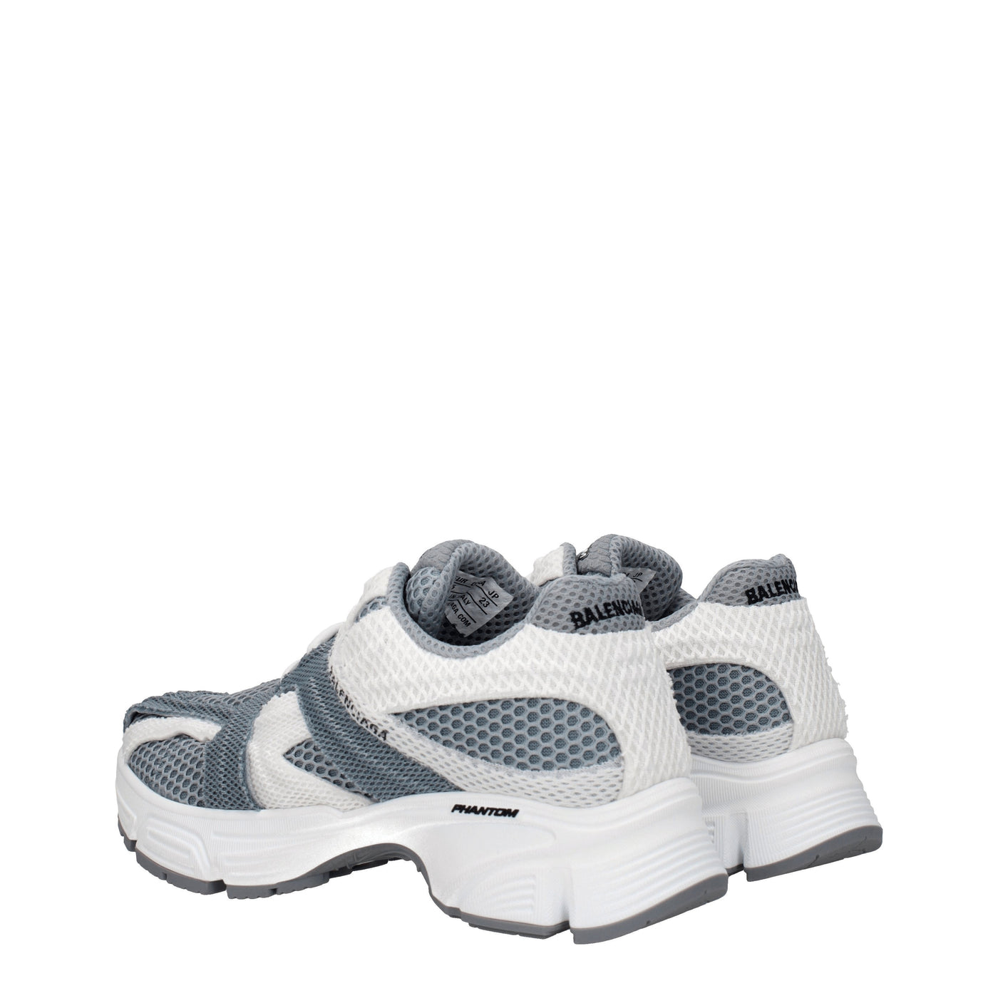 Balenciaga バレンシアガスニーカーファントム女性ファブリックグレー/ホワイト - Image 4