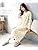 Nishiki Women's Sleepwear, Pajamas, Made in Japan, Domestic Sewing, 100% Cotton, Smooth Material, Skin-friendly, Dress, Long Sleeve, Open Front, Long Length, Spring and Autumn, Room Wear, Loungewear