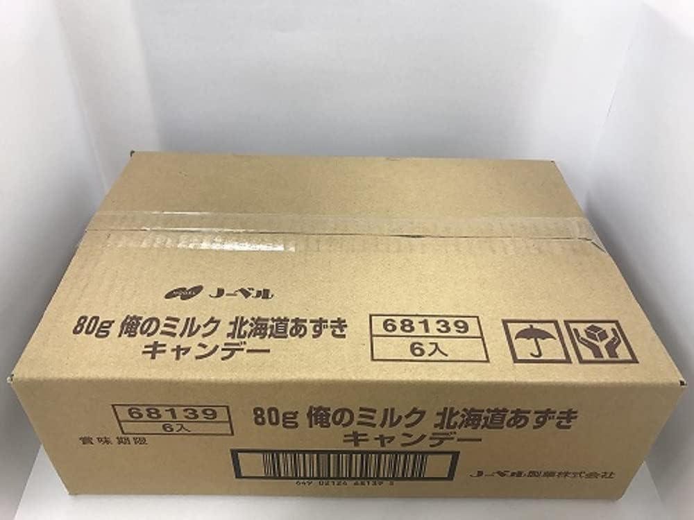 Nobel My Milk, Hokkaido Azuki 2.8 oz (80 g) x 6 Bags