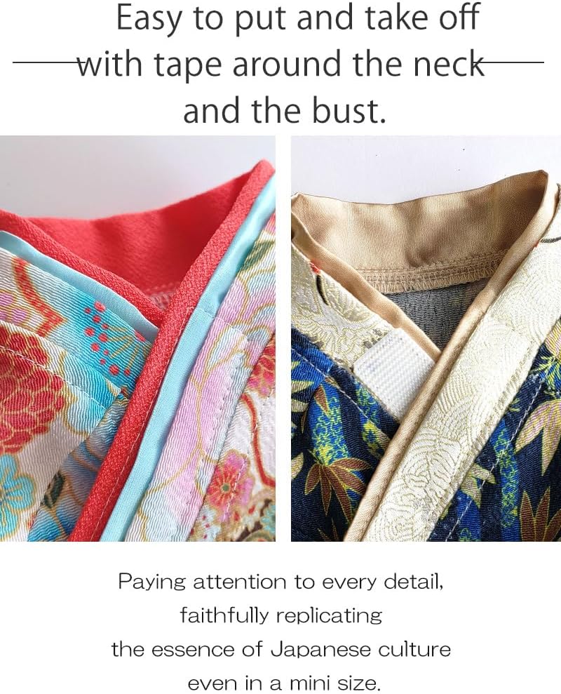 ONEKOSAMA OINUSAMA Dog Clothes Cat Cat Kimono Kimono Kimono Dog Wear Festival New Year Shichi-Go-San Small Dog Large Dog Small Large Size [Damask Pattern/Pink/XS]