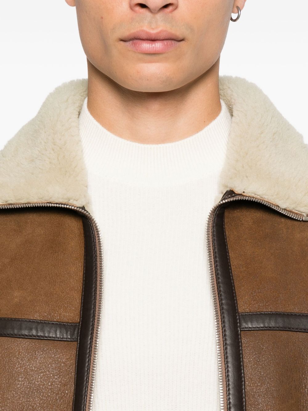 Emporio エンポリオアルマーニウールクルーネックジャンパー - Image 4