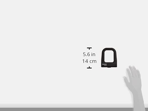 Panasonic Mini U-Lock, Silicone Cover, Double Dimple Key, Bicycle, Pink/Black, 78mm x 60mm, NSAJ087, Single/U-Lock Set