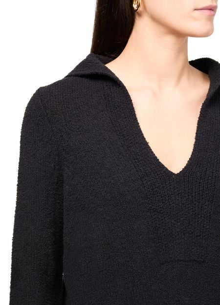 LOULOU STUDIO Bahia v-neck cotton sweater - Image 4