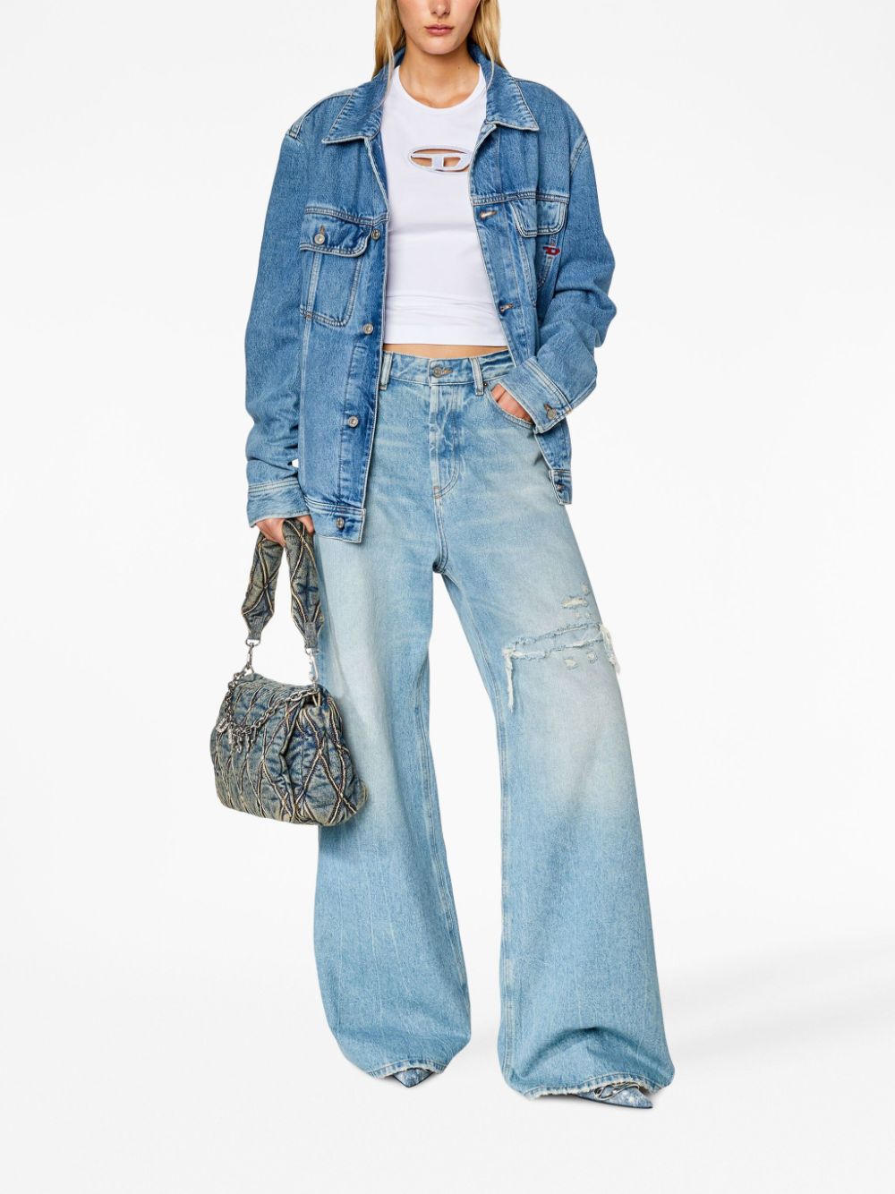 Diesel ディーゼルTアンジーコットンTシャツ - Image 4