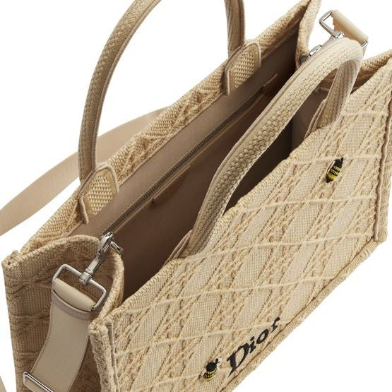 Medium Dior Book Tote with Strap - Image 4