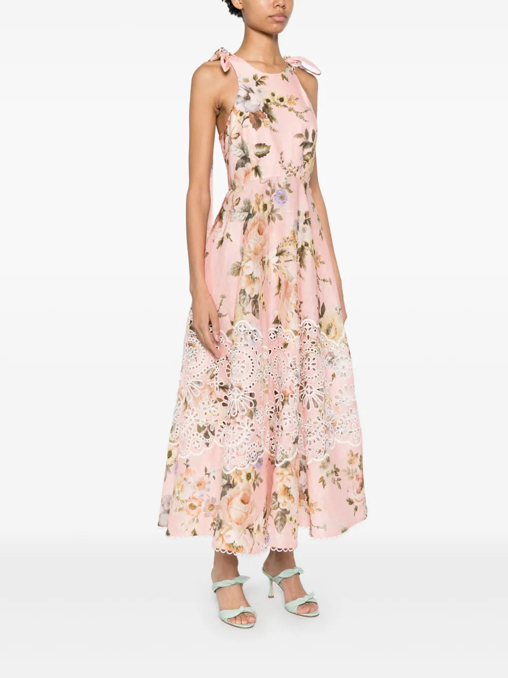Zimmermann Zimmermann Acacia Broderie Midiドレス - Image 4