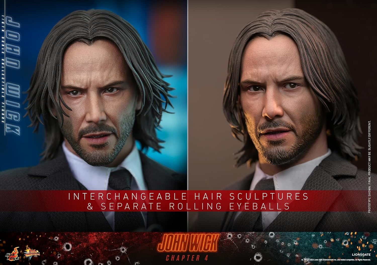 Hot Toys Movie Masterpiece John Wick: Consequence John Wick 1/6 Scale Figure