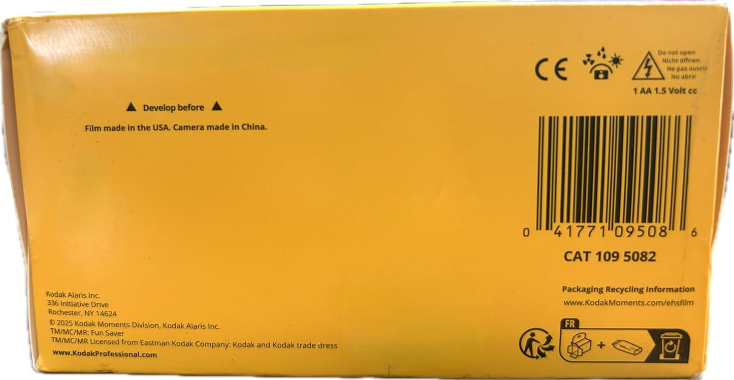 Kodak FunSaver Film with Lens - 3 Pack