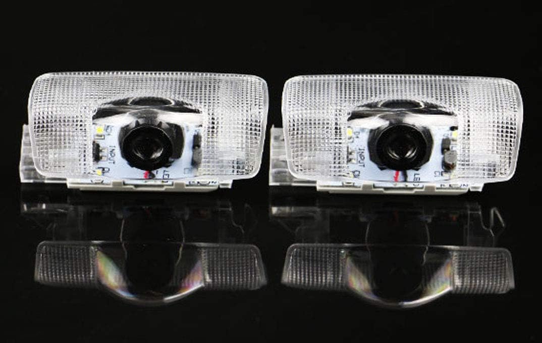 Set of 2 Courtesy Lamps, Camry 70 Series, 50 Series, 40 Series Logo Projection, Door Welcome Light, LED Ghost Shadow Light, Easy Installation