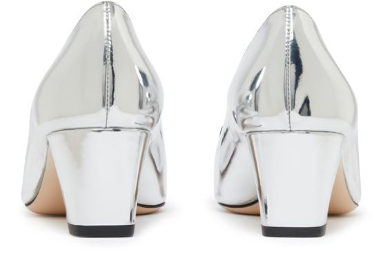 TOM FORD ミラーカーフレザー ベルベット パンプス - Image 4