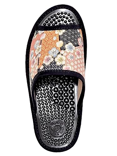 Daiming Shokai Women's Health Sandals, Japanese Pattern, Japanese Style, Slippers, Made in Japan