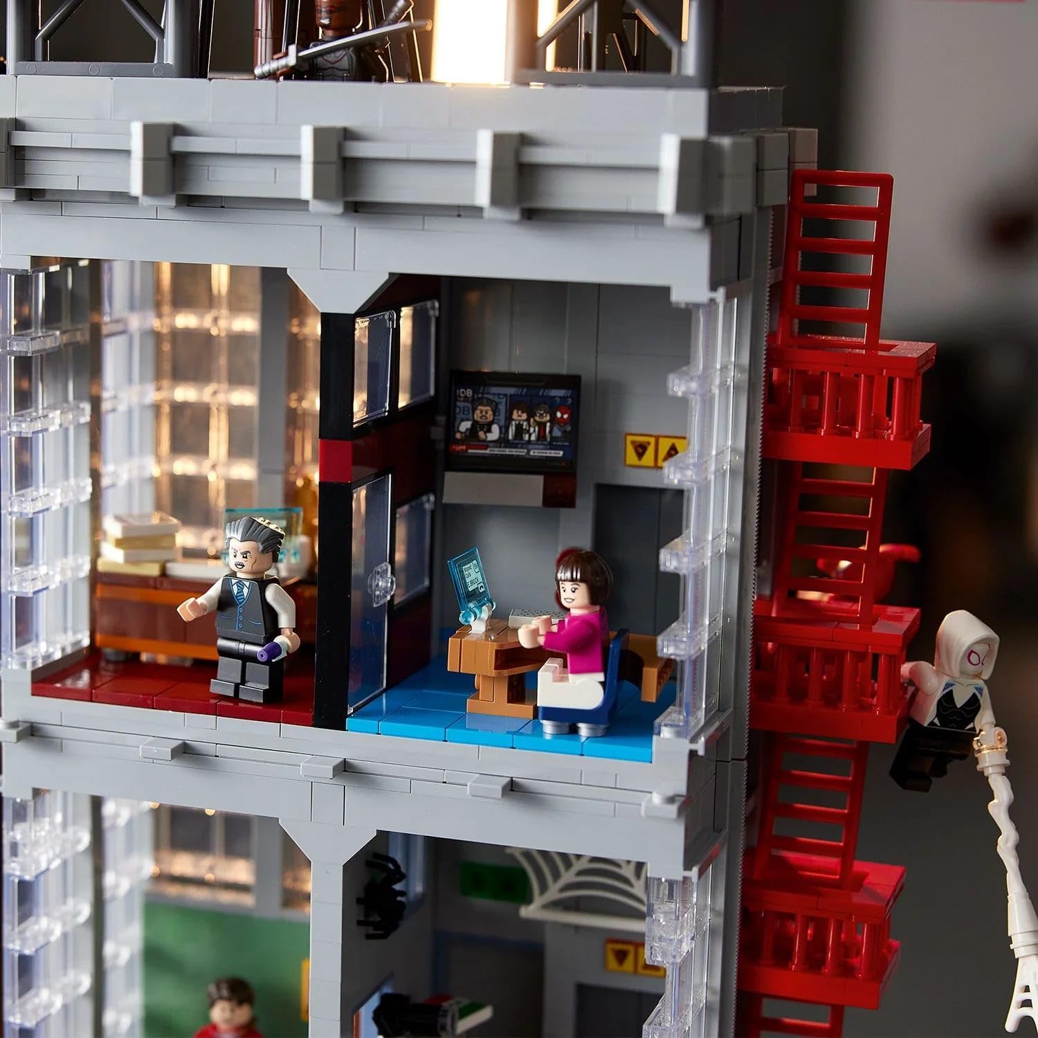 LEGO 76178 Super Heroes Daily Bugle Toy Present, Blocks, Boyfriend, Girl, Girlfriend, Boyfriend, Interior Decoration