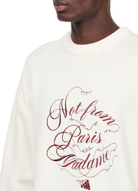 DROLE DE MONSIEUR Slogan セーター - Image 4