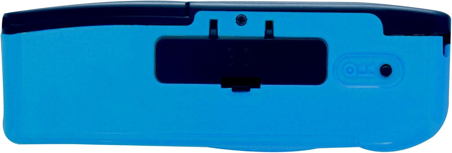 Kodak M35 35mm Film Camera, Fixed Focus, Reusable, Built-in Flash, Easy to Use (Cerulean Blue)