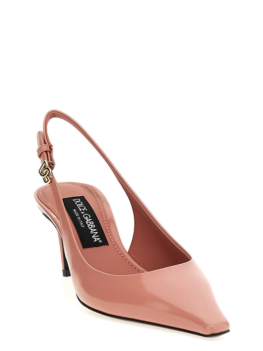 Dolce  Gabbana ドルチェ＆ガッバーナ 'Dg'スリングバック - Image 4
