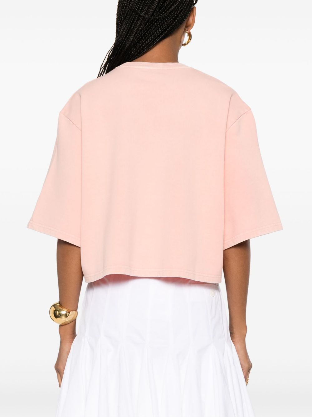 Fendi フェンディロゴコットンTシャツ - Image 4