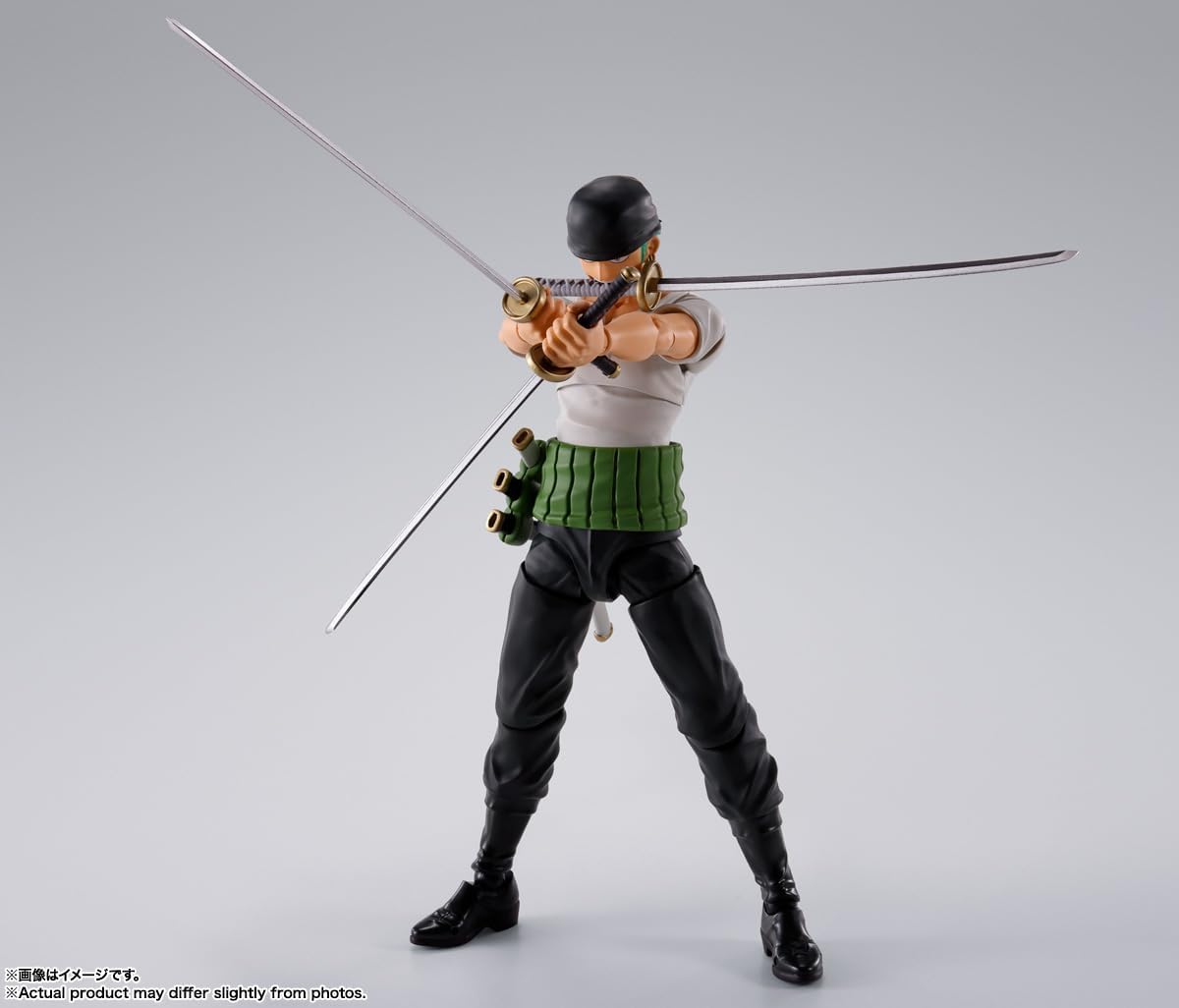 BANDAI SPIRITS S.H. Figuarts One Piece Roronoa Zoro - Dawn of Adventures, Approx. 5.9 inches (150 mm), PVC & ABS, Pre-painted Action Figure
