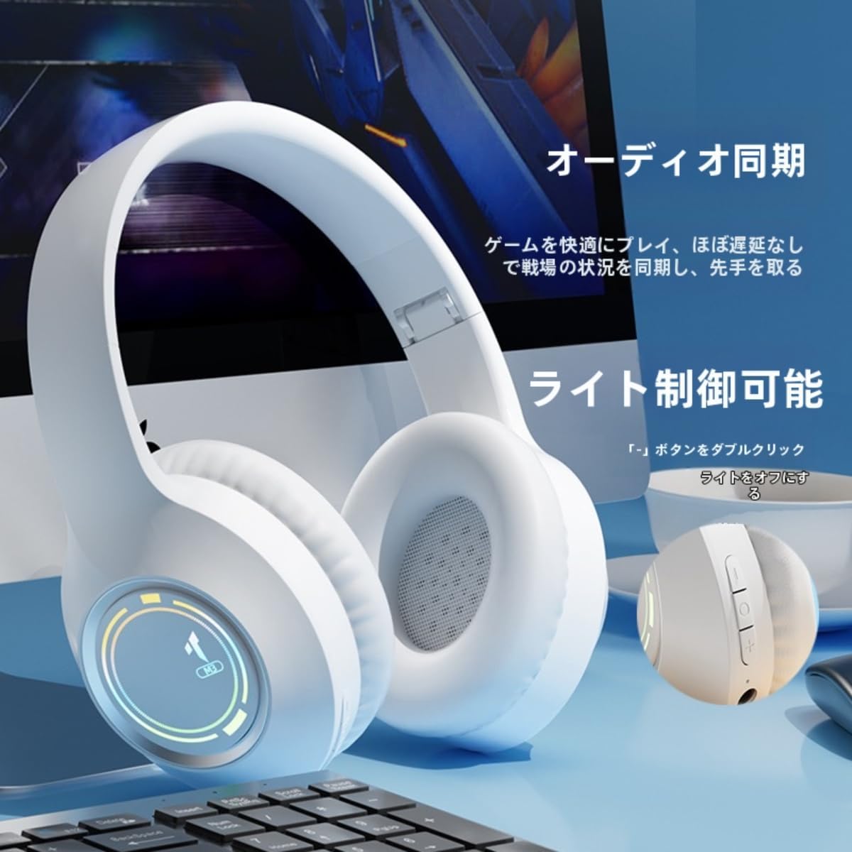 (Limited) Bluetooth Wireless Headphones, Bluetooth 5.3, ANC Noise Cancelling, Wired & Wireless, Dual-Use, HIFI High Sound Quality, Up to 80 Hours Playback, Sealed Type, Sound Leak-Proof