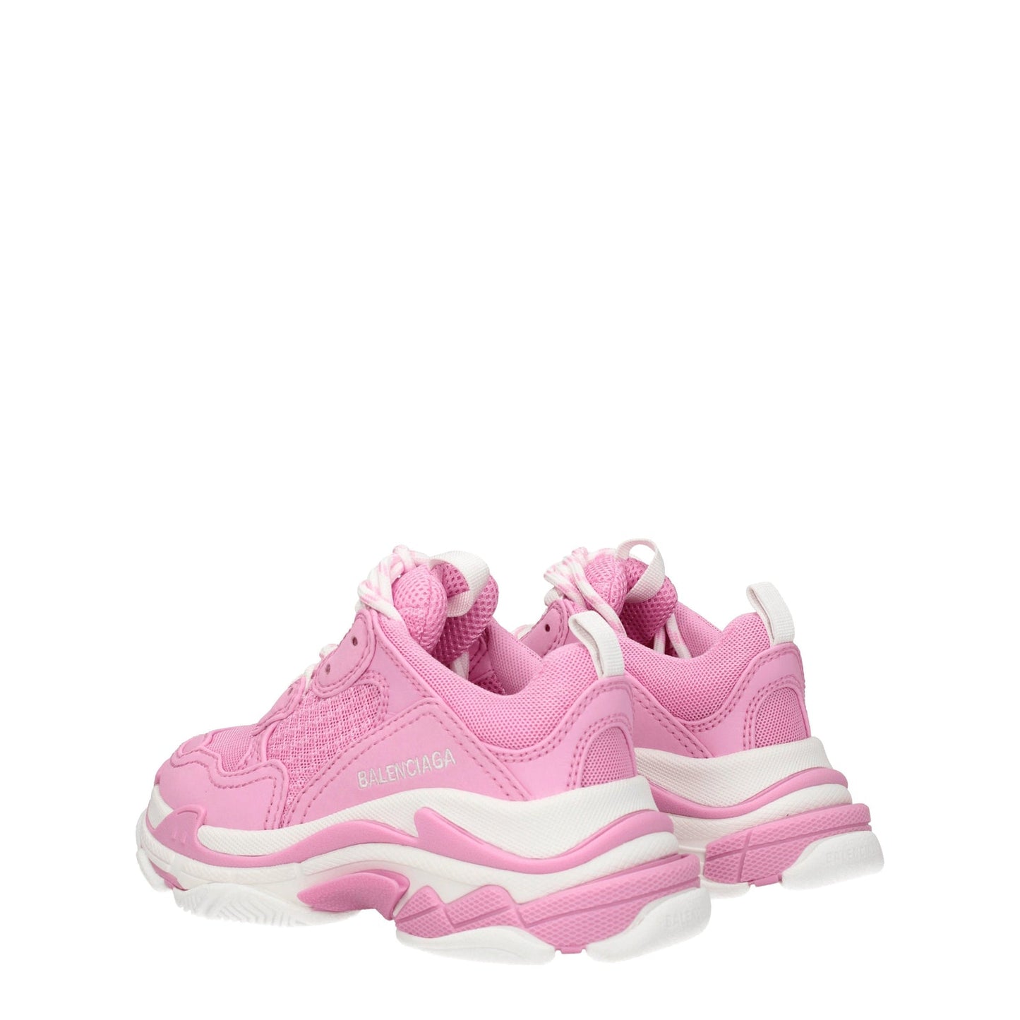 Balenciaga バレンシアガギフトのアイデア女性s スニーカーキッズファブリックピンク/白 - Image 4