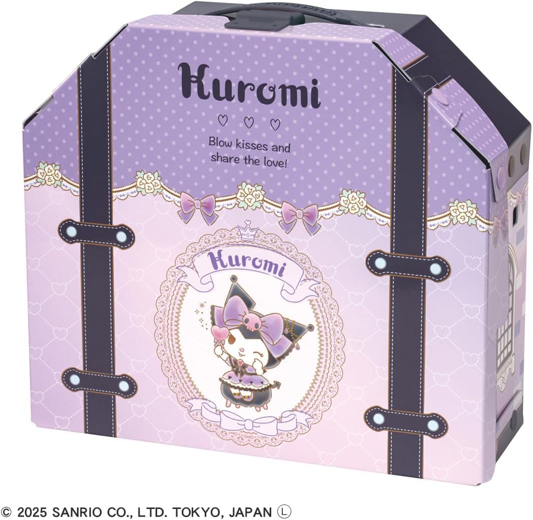 Takara Tomy Licca-chan Cool Kuromi Licca-chan Room Dress-up Pretend Play Toy for Ages 3 and Up