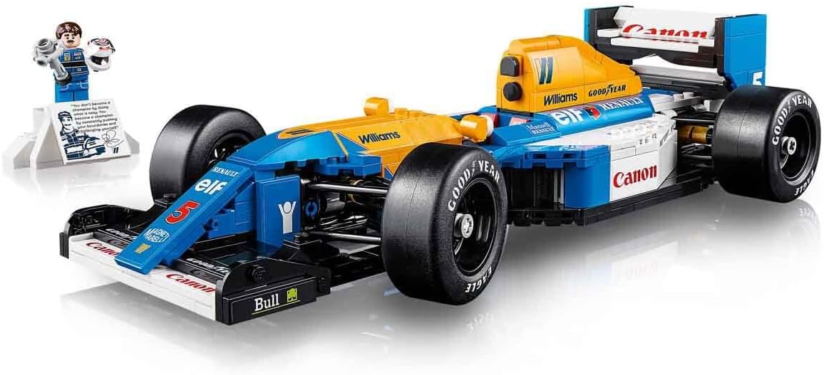 Lego 10353 Williams Racing FW14B & Nigel Mansell Toy Toy Birthday Present Block Male Female Vehicle Car Mini Car