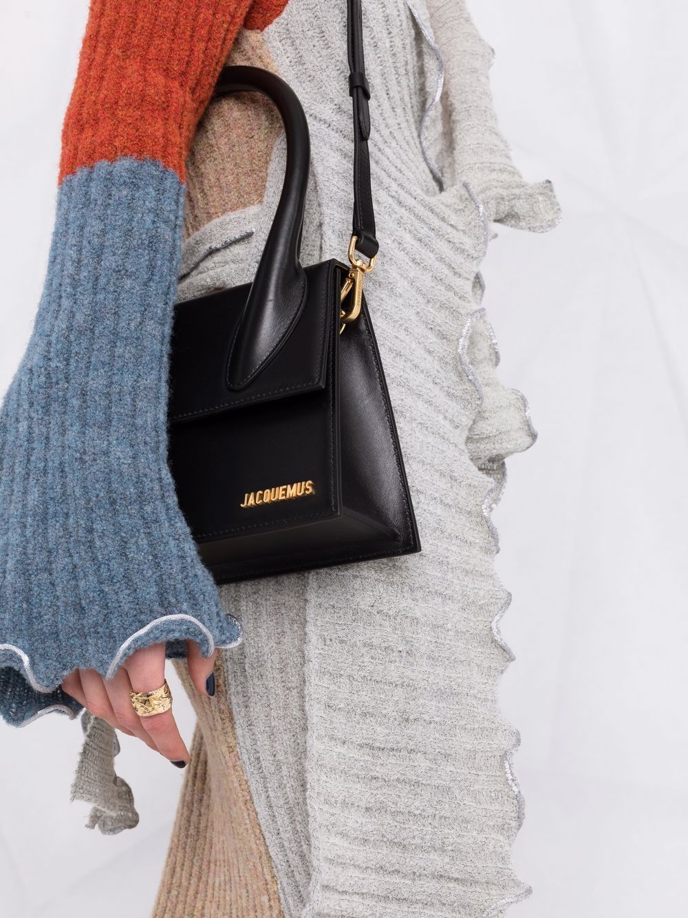 Jacquemus Jacquemus Le Grand Chiquito Leather Handbag - Image 4