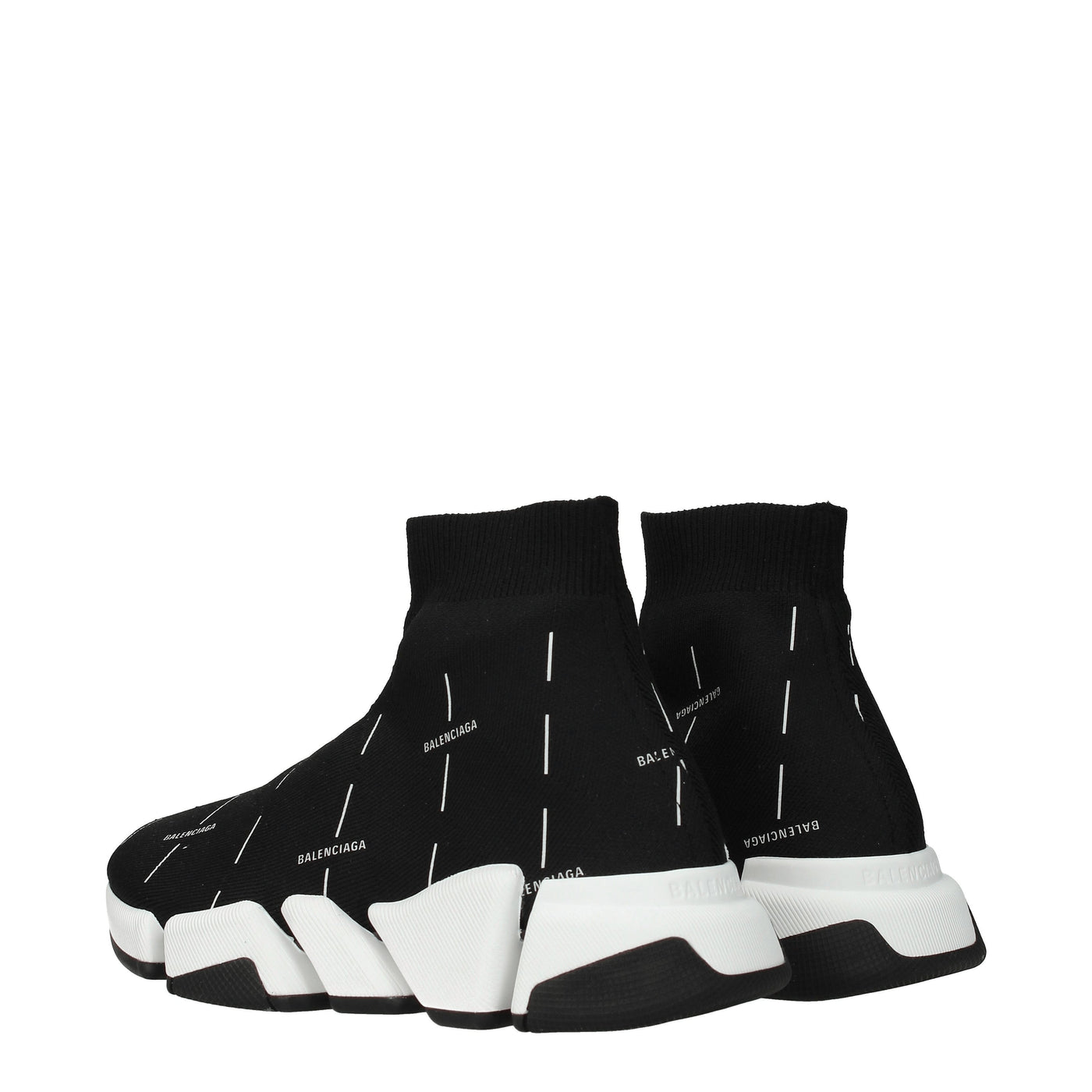 Balenciaga バレンシアガスニーカースピード2.0女性生地ブラック - Image 4