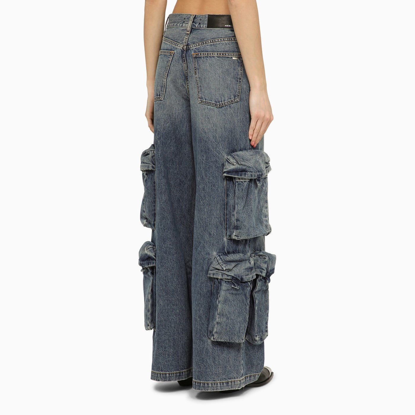 Amiri デニムブルーのアミリジーンズバギー貨物 - Image 4