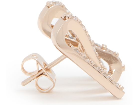 MAX MARA Medium grosgrain earrings - Image 4