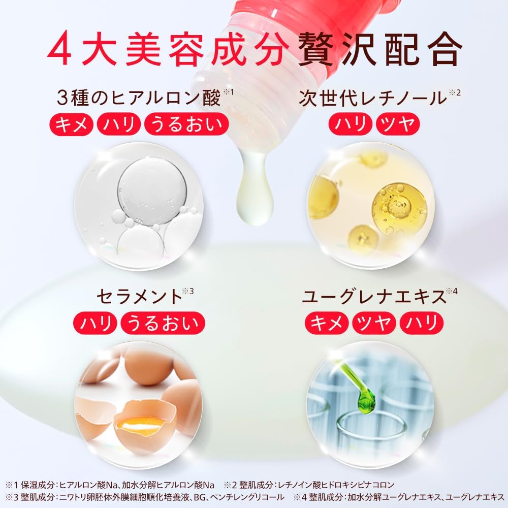 CONC Wrinkle Injection, 0.1 fl oz (2.5 ml), Micro Needle Serum, Needles, Serum, Under the Eyes, Nasolabial Line, Needle Shot, Next Generation Type, Retinol Formulation, Present, Gift