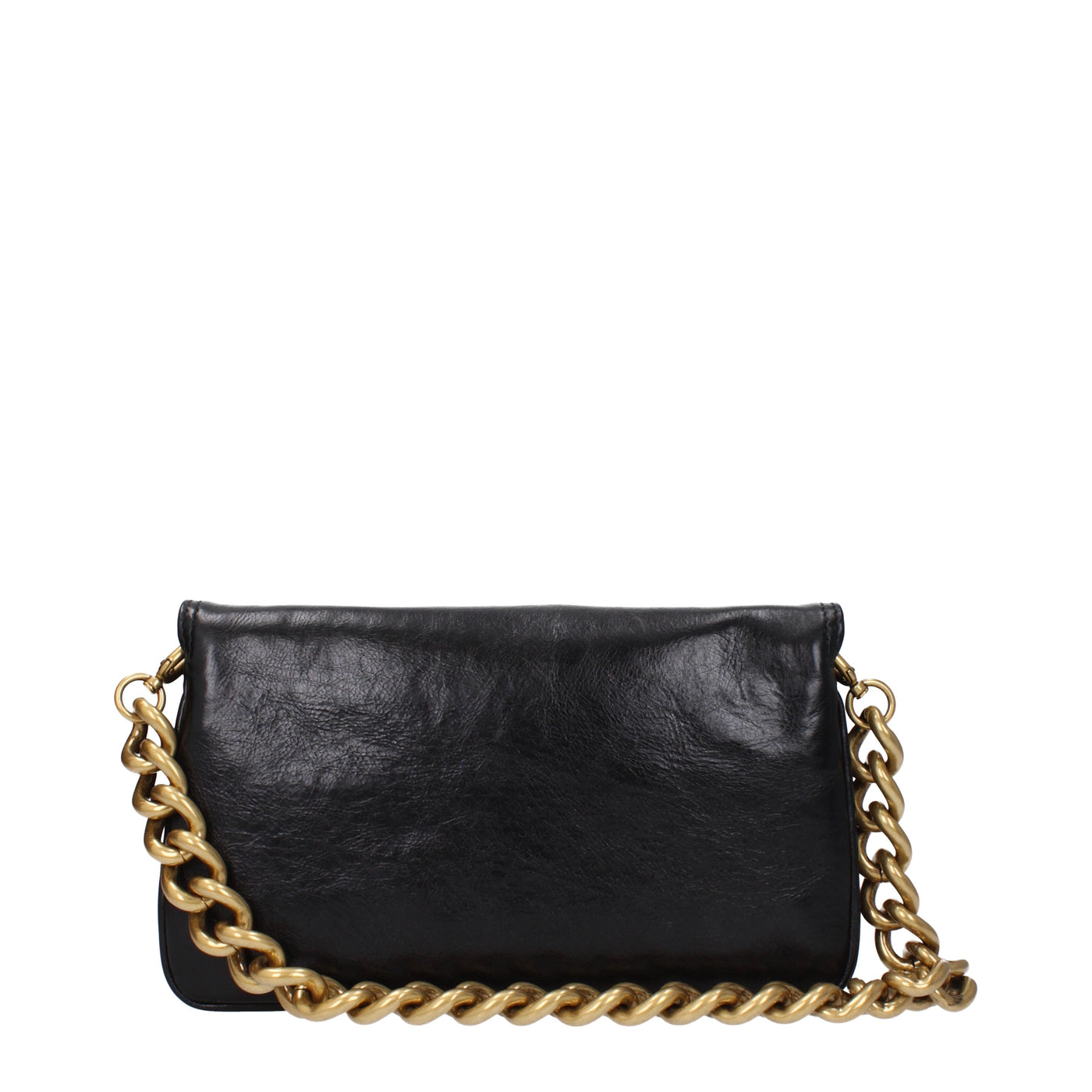 Balenciaga バレンシアガショルダーバッグフラップレザーブラック - Image 4