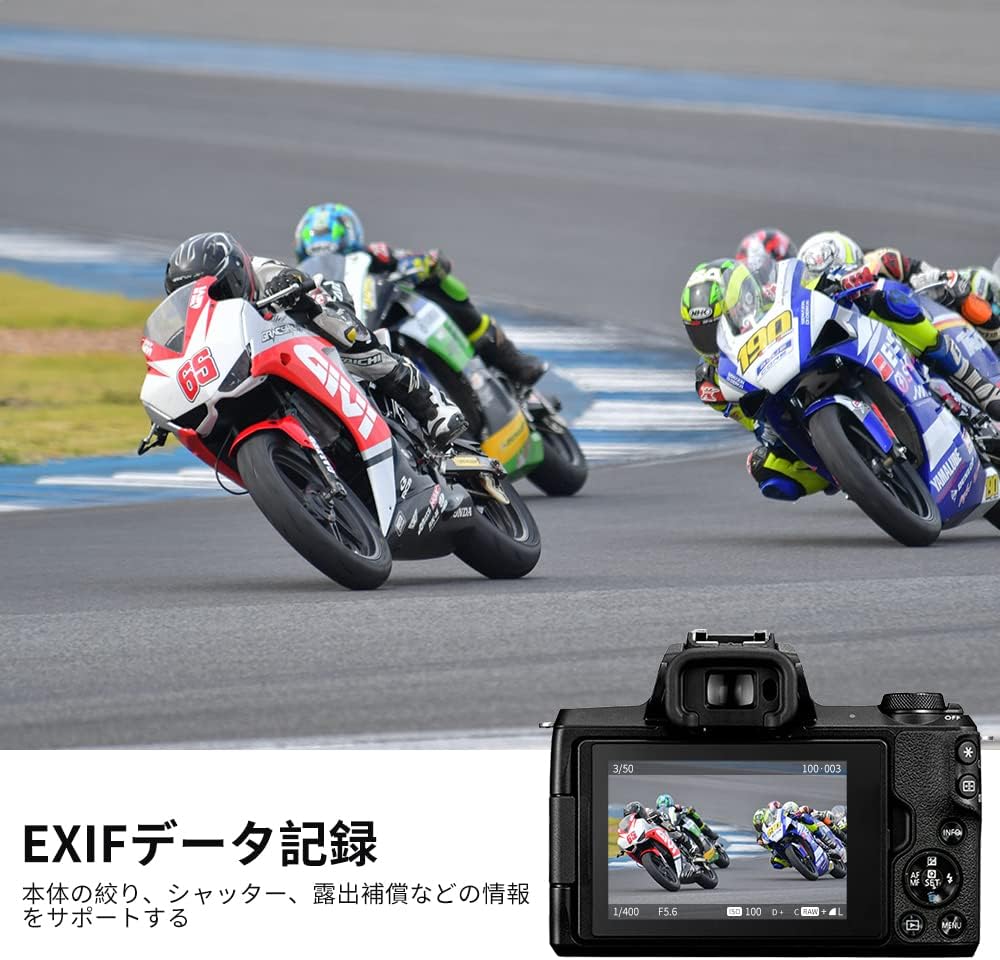 K&F Concept Electronic Mount Adapter, EF-EOS M, AF Function, Autofocus, Canon EF Mount Lens to Canon, EF-M Mount, Electronic Contacts, Tripod Mount, Image Stabilization