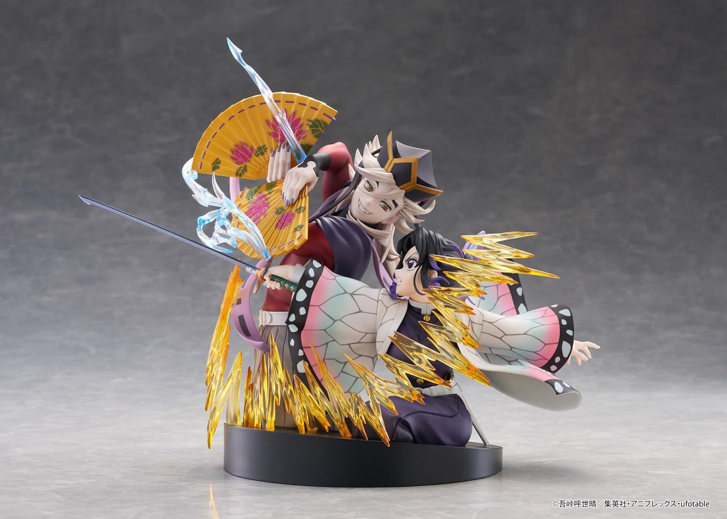 クレーネル (Claynel) 鬼滅の刃 胡蝶しのぶ&童磨 全高約180mm ノンスケール PVC/ABS製 塗装済み 完成品 フィギュア