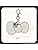 SHOVIDO KT38663 Hello Kitty Ribbon Key Holder, Ivory, Monotone Series