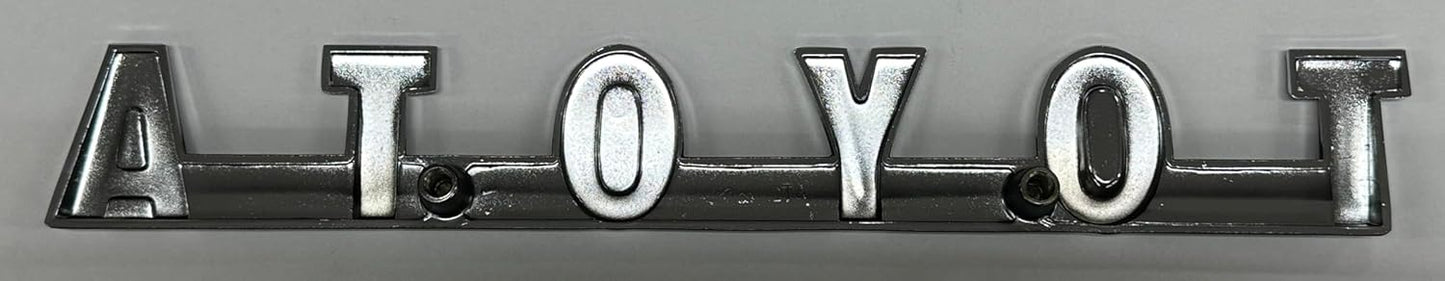 TOYOTA Genuine Toyota Land Cruiser 40 FJ40 BJ40 Front Grille Emblem Aging Repair Parts Plating Black Toyota Motor (TOYOTA)